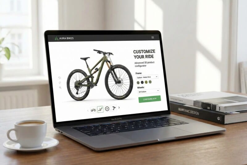 3D Web & Mobile Product Interactive Configurator image