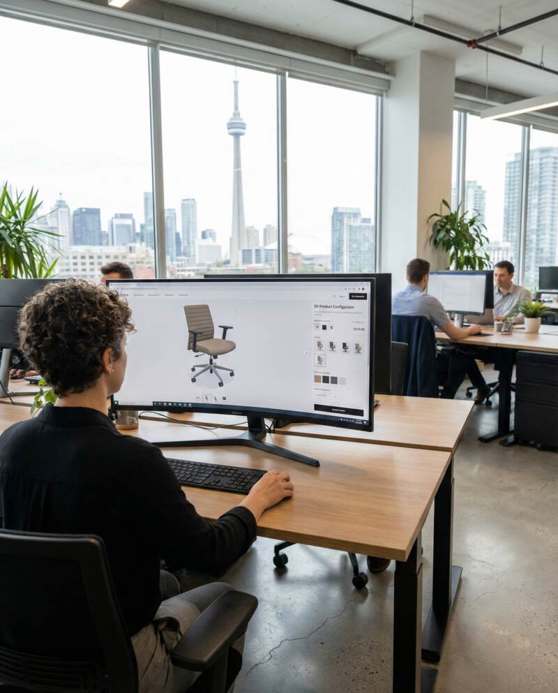 3D Web & Mobile Product Interactive Configurator image